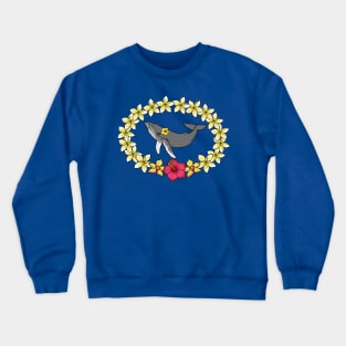 Hawaiian Humpback Whale Crewneck Sweatshirt